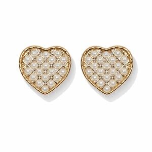 ⚜️ Minimalist Gold Heart Earrings